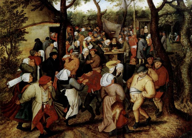 Pieter Bruegel Rustic Wedding China oil painting art